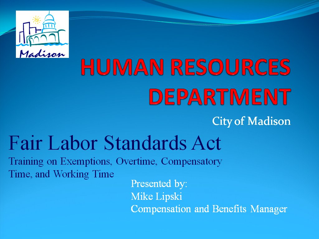 Fair Labor Standards Act